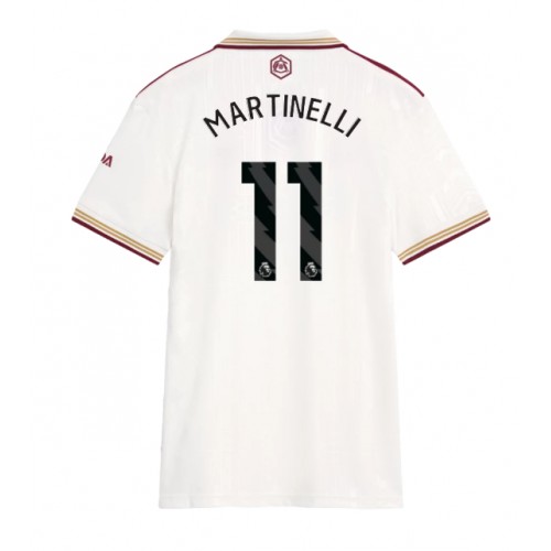 Ženski Nogometni dresi Arsenal Gabriel Martinelli #11 Tretji 2025-26 Kratek Rokav